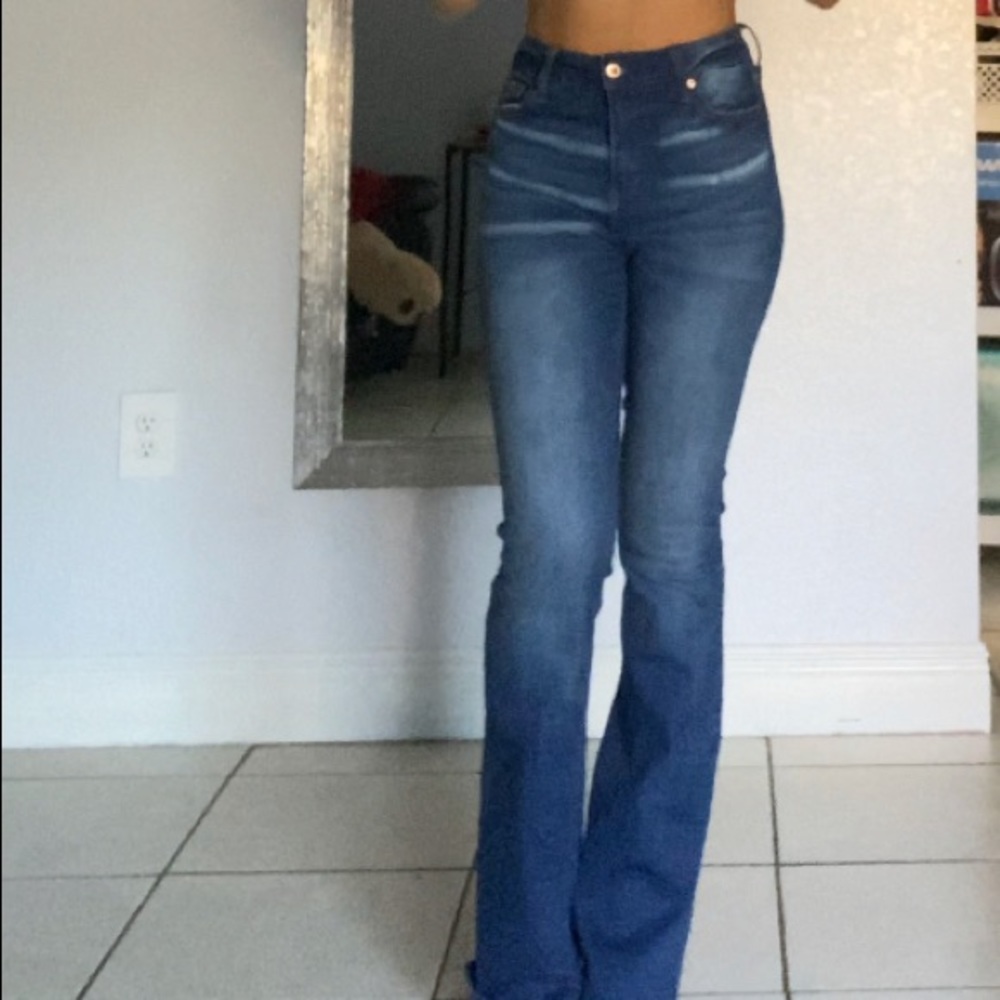 high waisted Flare pants